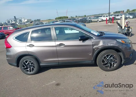 2016 Honda Cr-V Se from USA, damaged, VIN 5J6RM4H44GL014853